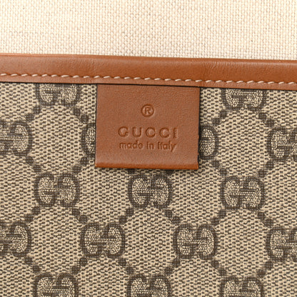 Gucci GG Plus Monogram Medium Signature Web Loop Tote Brown 6 of 11
