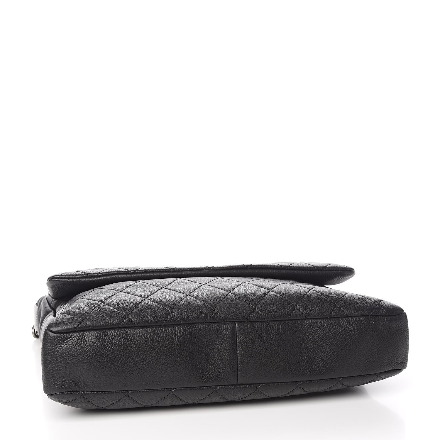 Chanel Calfskin Quilted Couture Messenger Black 4 of 12