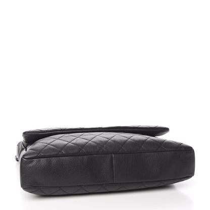 Chanel Calfskin Quilted Couture Messenger Black 4 of 12