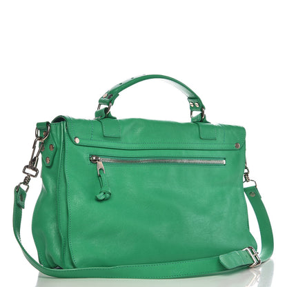 Proenza Schouler Lambskin Medium PS1 Satchel Aloe 3 of 11