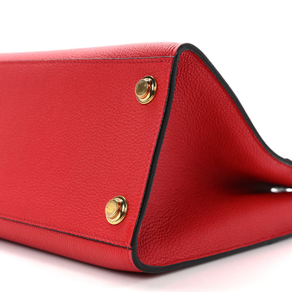 Louis Vuitton Taurillon City Steamer PM Black Rouge 9 of 13