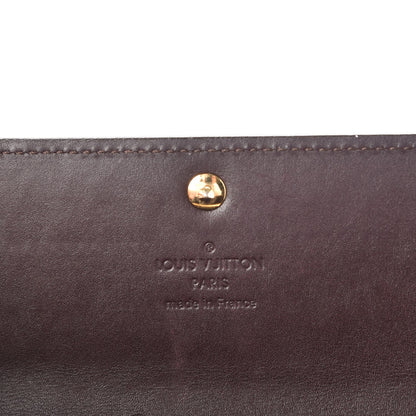Louis Vuitton Vernis Sarah Wallet Amarante 6 of 6