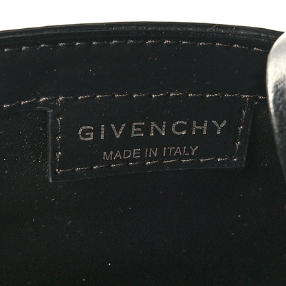 Givenchy Box Calfskin Mini Cut Out Shoulder Bag Black 6 of 9