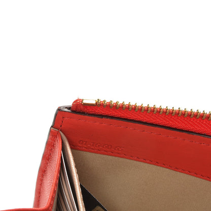 Chloe Calfskin Georgia Flap Wallet Poppy 9 of 9