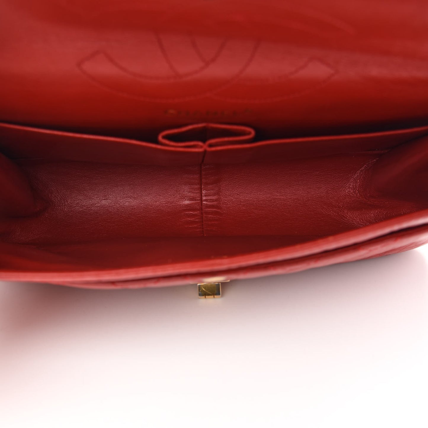 Aged Calfskin Quilted 2.55 Reissue 226 Flap Red