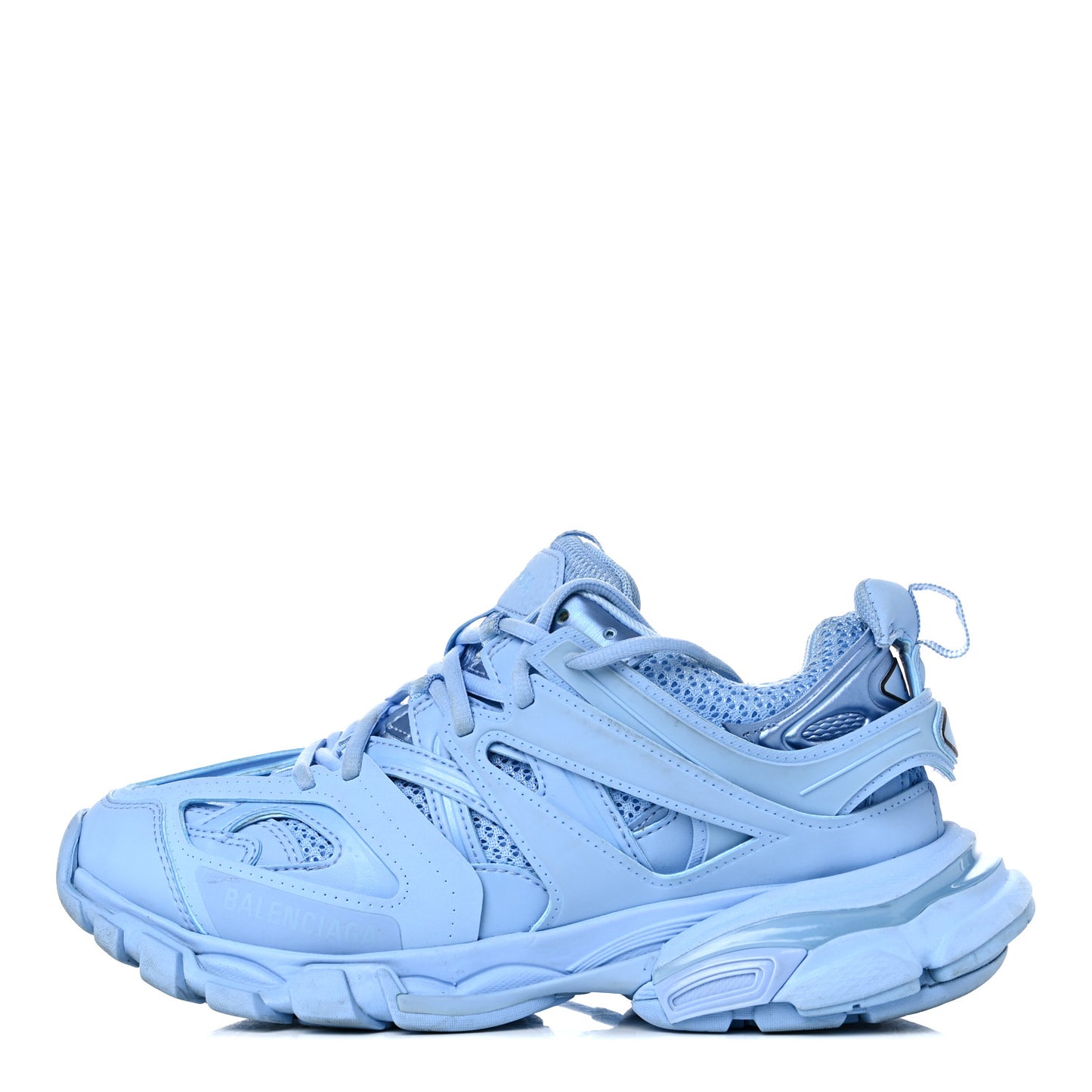 Mesh Nylon Womens Track Sneakers 39 Light Blue