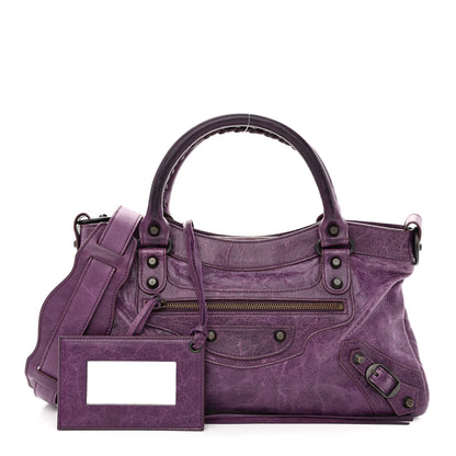 Balenciaga Agneau Classic Hardware First Raisin 1 of 10