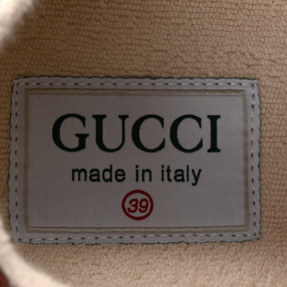 Gucci Monogram Multicolor Demetra Womens Rhyton Sneakers 39 Yellow Blue Great White Tabasco 7 of 9
