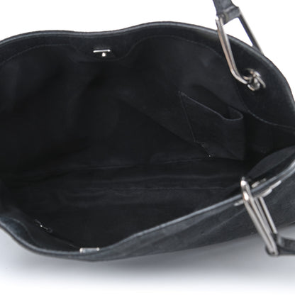 Gucci Monogram Medium Eclipse Shoulder Bag Black 4 of 6