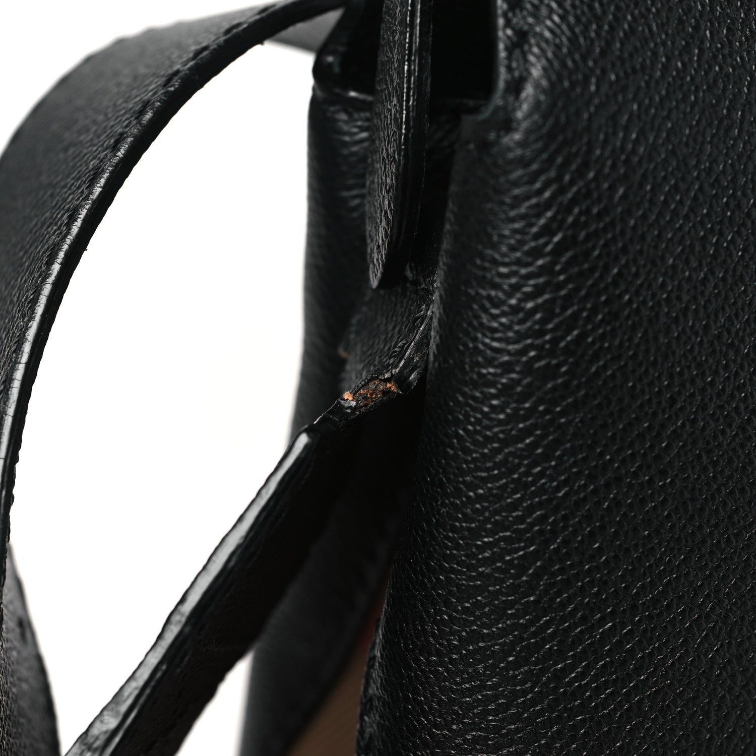 Burberry Soft Grain Calfskin House Check Small Helmsley Crossbody Black 9 of 9