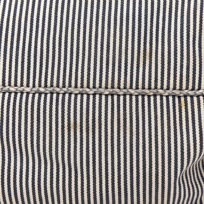 Fendi Denim Striped Spy Bowler Blue 10 of 11