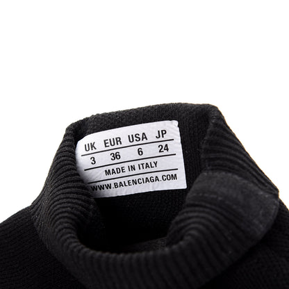 Balenciaga Neoprene Knit Womens Speed Sneakers 36 Black Pink 10 of 10