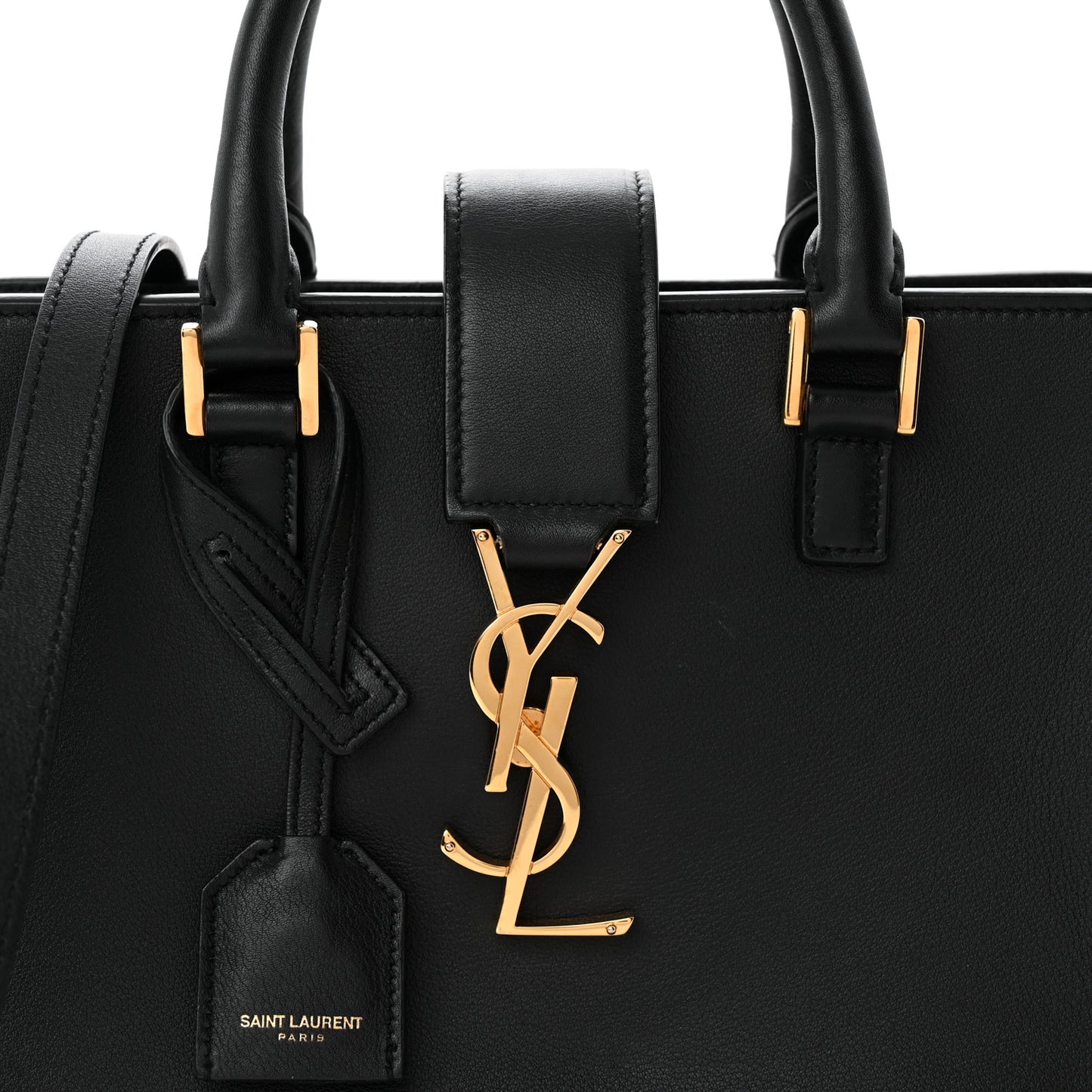 Calfskin Monogram Baby Downtown Cabas Black