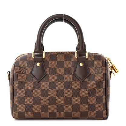 Louis Vuitton Damier Ebene Speedy Bandouliere 20 1 of 9