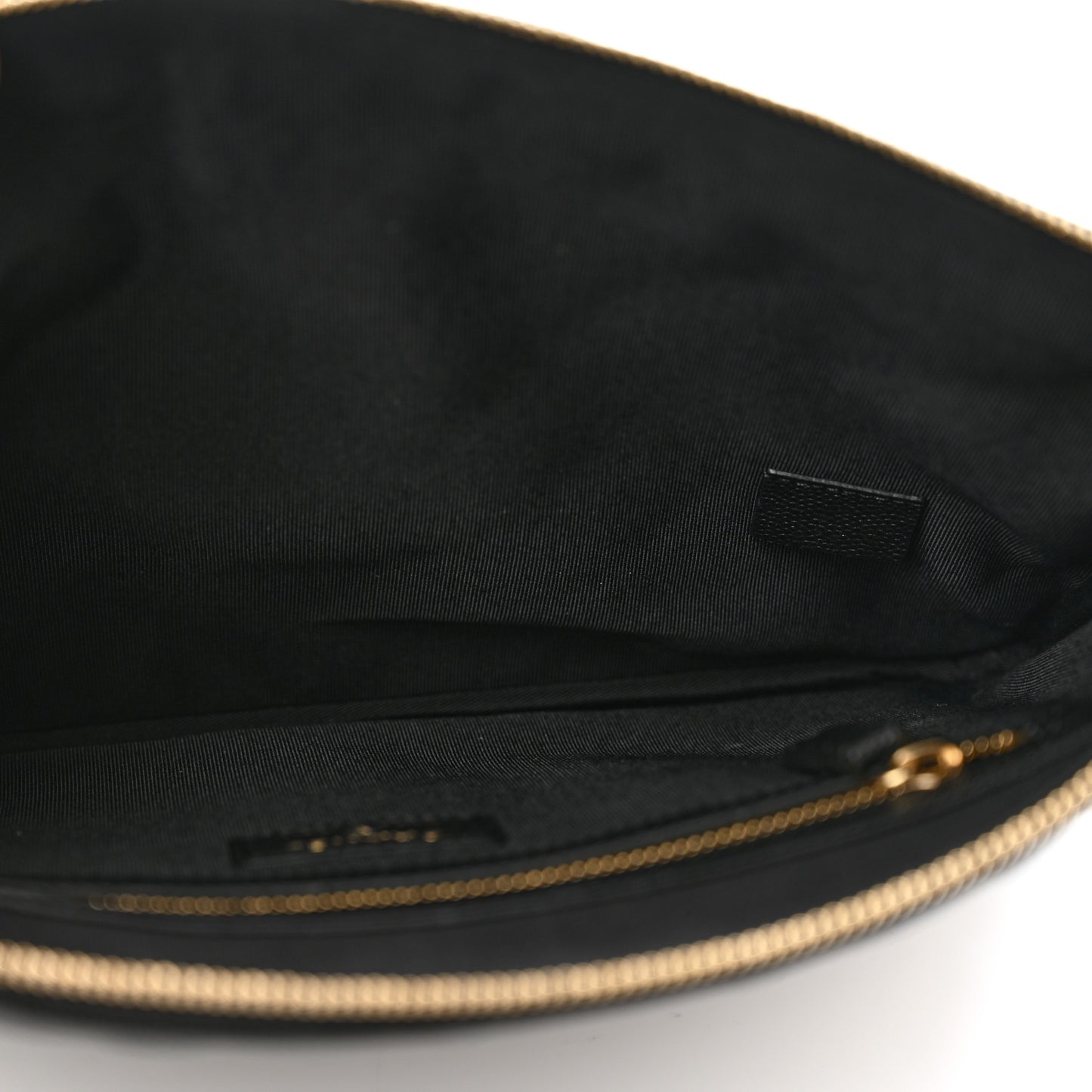 Caviar Quilted Medium Cosmetic Case Black
