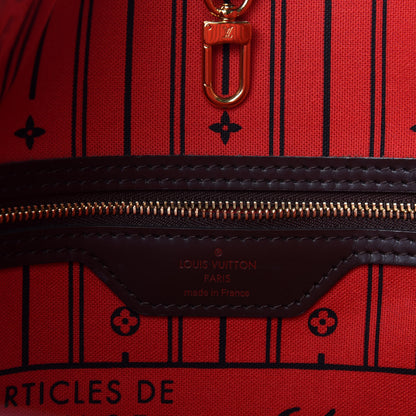 Louis Vuitton Damier Ebene Neverfull MM 8 of 10
