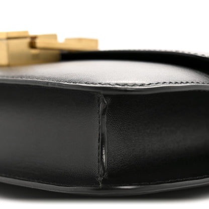 Saint Laurent Smooth Calfskin Carre Satchel Black 10 of 11