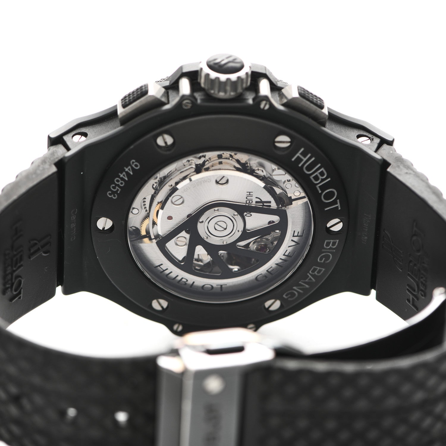 Hublot Ceramic Rubber 44mm Big Bang Black Magic Automatic Watch Black 301.CI.1770.RX 4 of 6