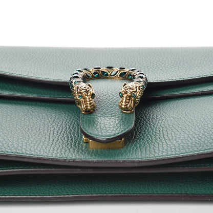 Gucci Dollar Calfskin Crystal Medium Dionysus Shoulder Bag Emerald 10 of 10