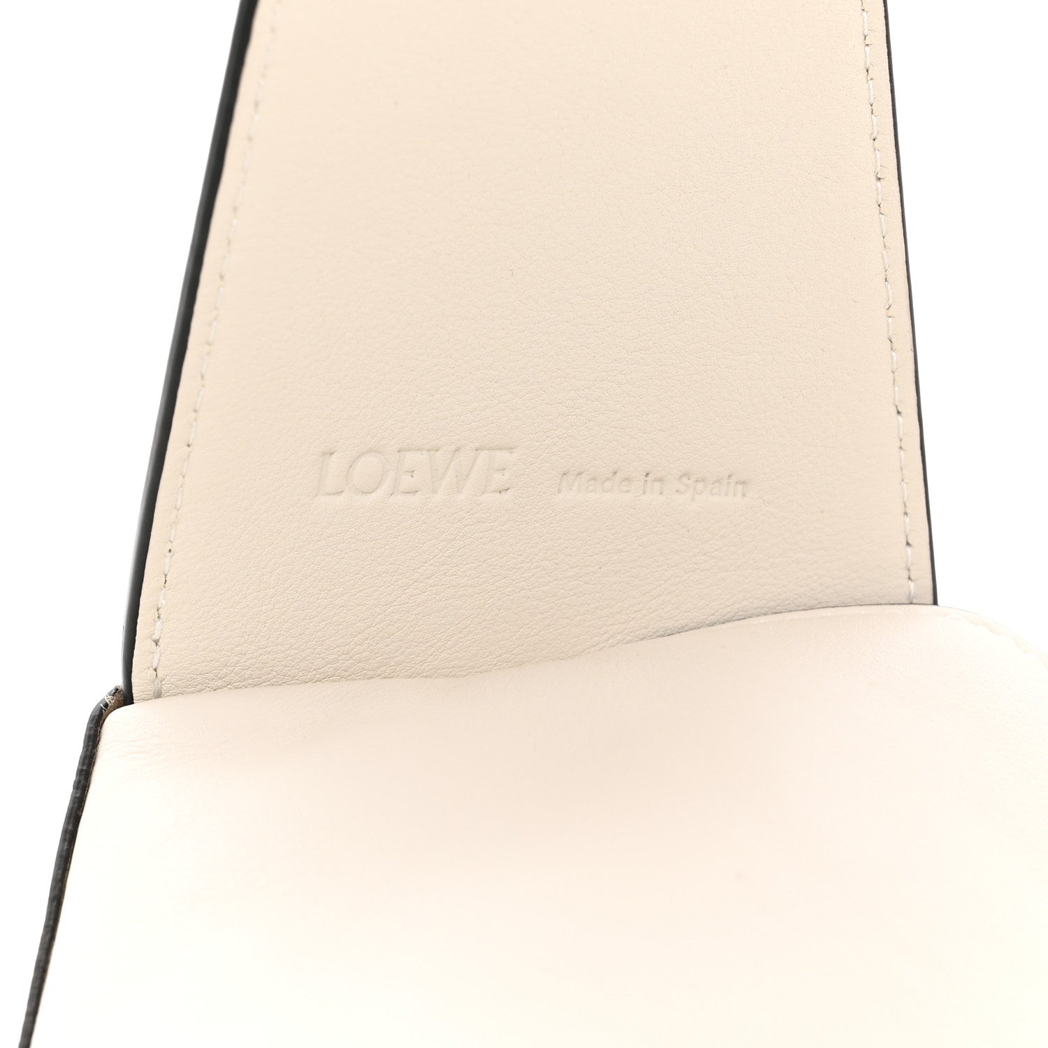 Loewe Calfskin Puzzle Hobo White 7 of 10