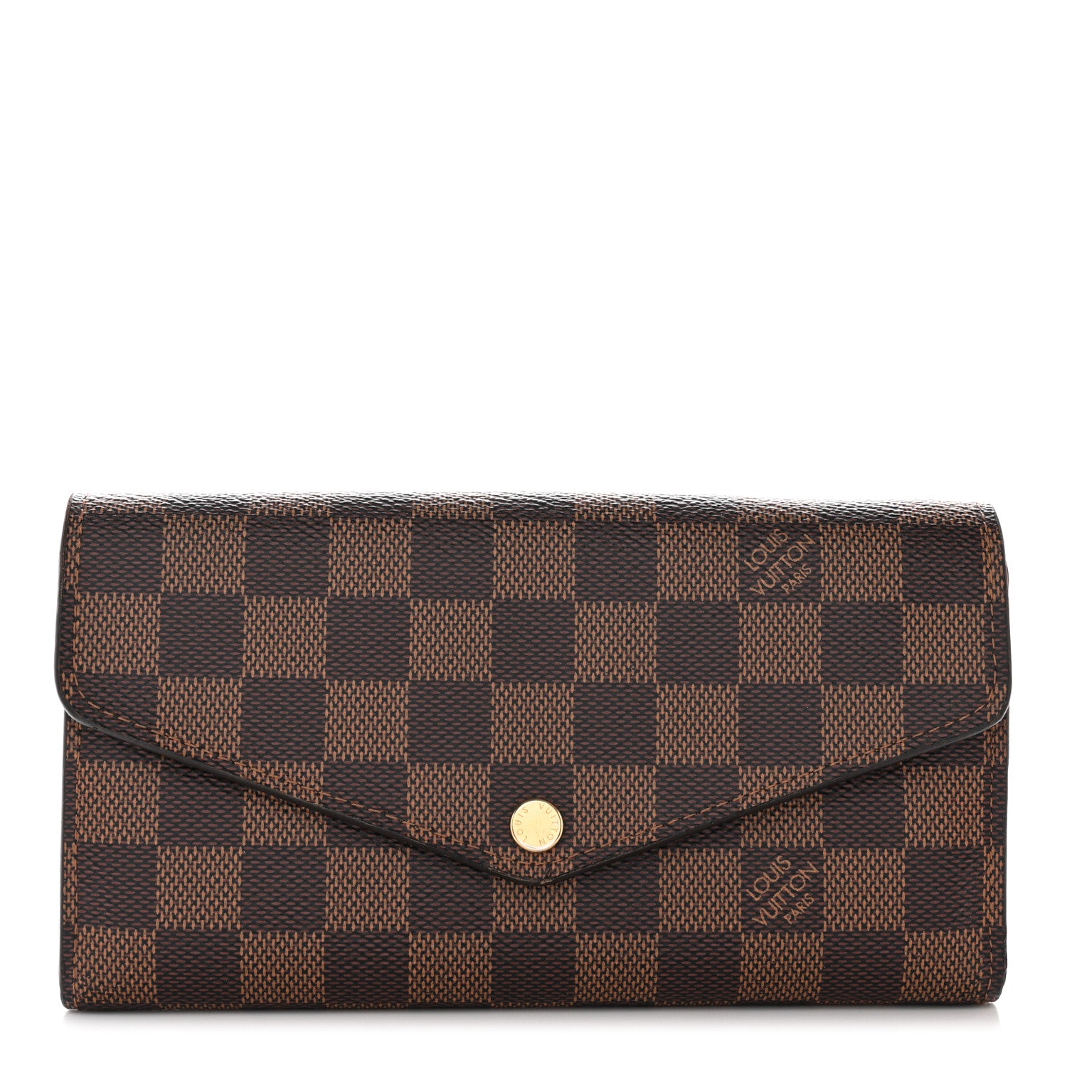 Louis Vuitton Damier Ebene Sarah Wallet NM 1 of 11