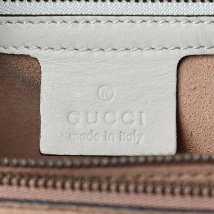 Gucci Calfskin Matelasse Medium GG Marmont Tote White 6 of 12