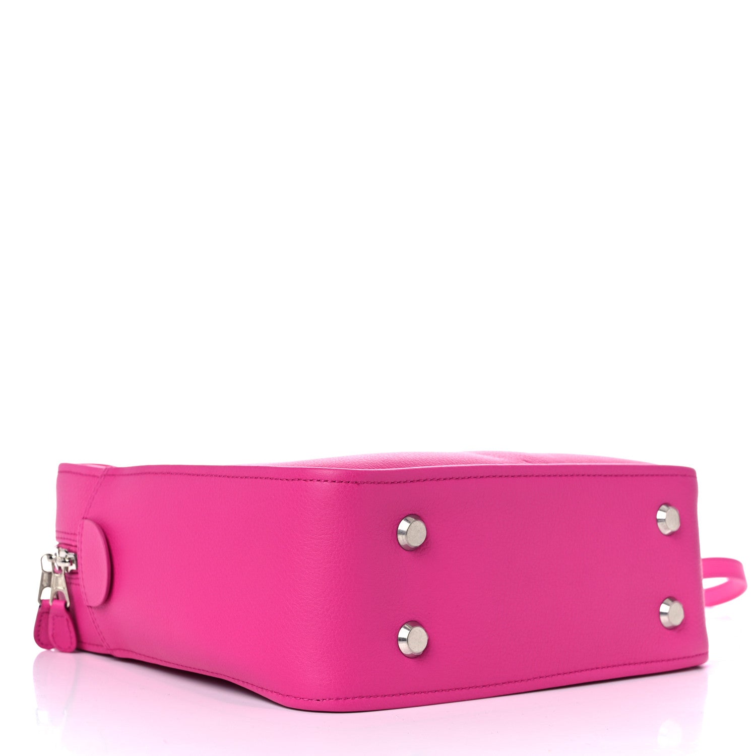 Balenciaga Calfskin XS Triangle Duffle Acid Pink 6 of 17