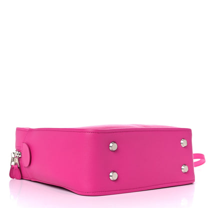 Balenciaga Calfskin XS Triangle Duffle Acid Pink 6 of 17