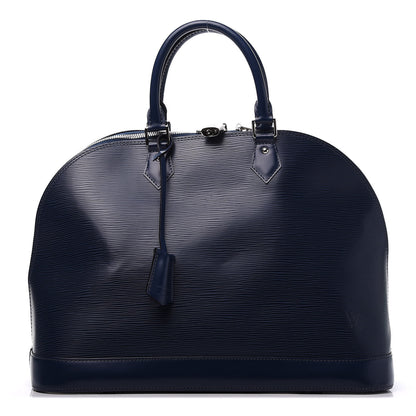 Louis Vuitton Epi Alma GM Indigo 1 of 12