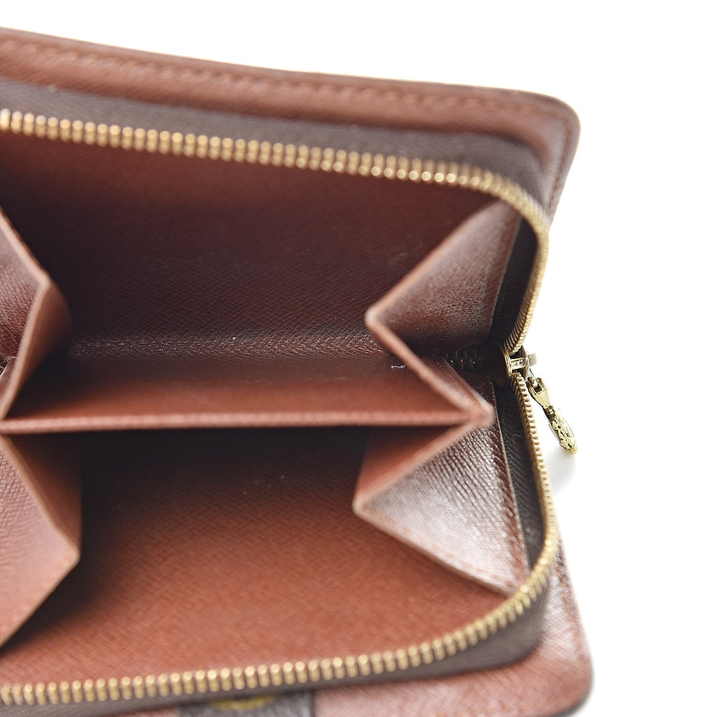 Monogram Compact Zippe Zipped Wallet