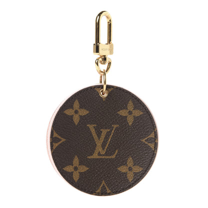 Louis Vuitton Monogram LV Mirror Bag Charm Key Holder Rose Ballerine 1 of 5
