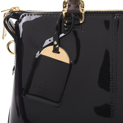 Louis Vuitton Patent Calfskin Miroir Tote Black 8 of 11