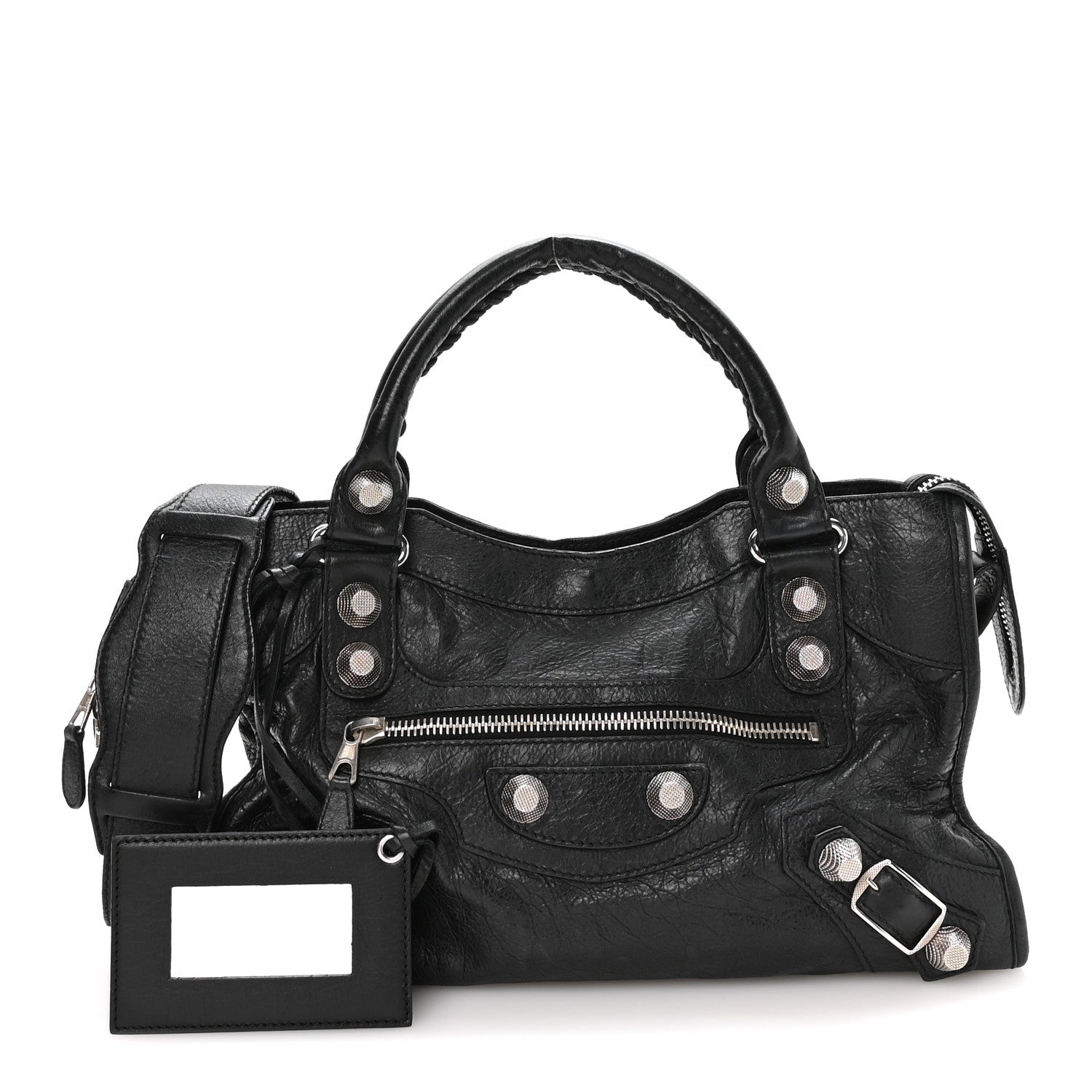 Balenciaga Agneau Giant 21 Silver Hardware City Black 3 of 11