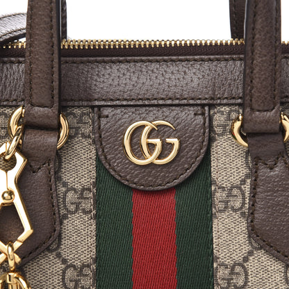Gucci GG Supreme Monogram Small Ophidia Tote Bag Brown 10 of 10