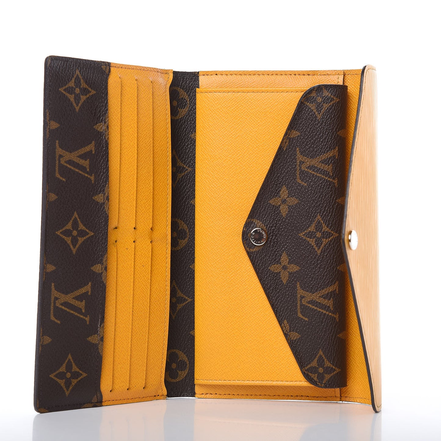 Monogram Epi Marie-Lou Long Wallet Mimosa