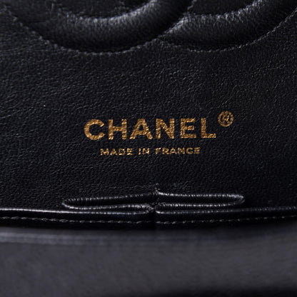 Chanel Caviar Quilted Medium Double Flap Black 6 of 10