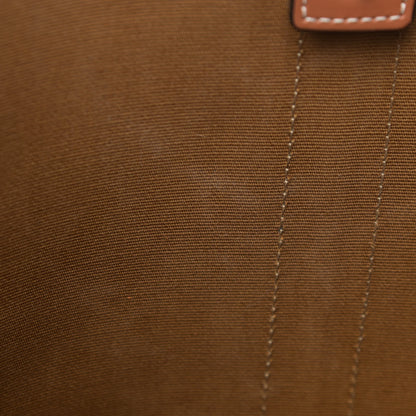 Celine Triomphe Canvas Calfskin Small Bucket Bag Tan 12 of 13