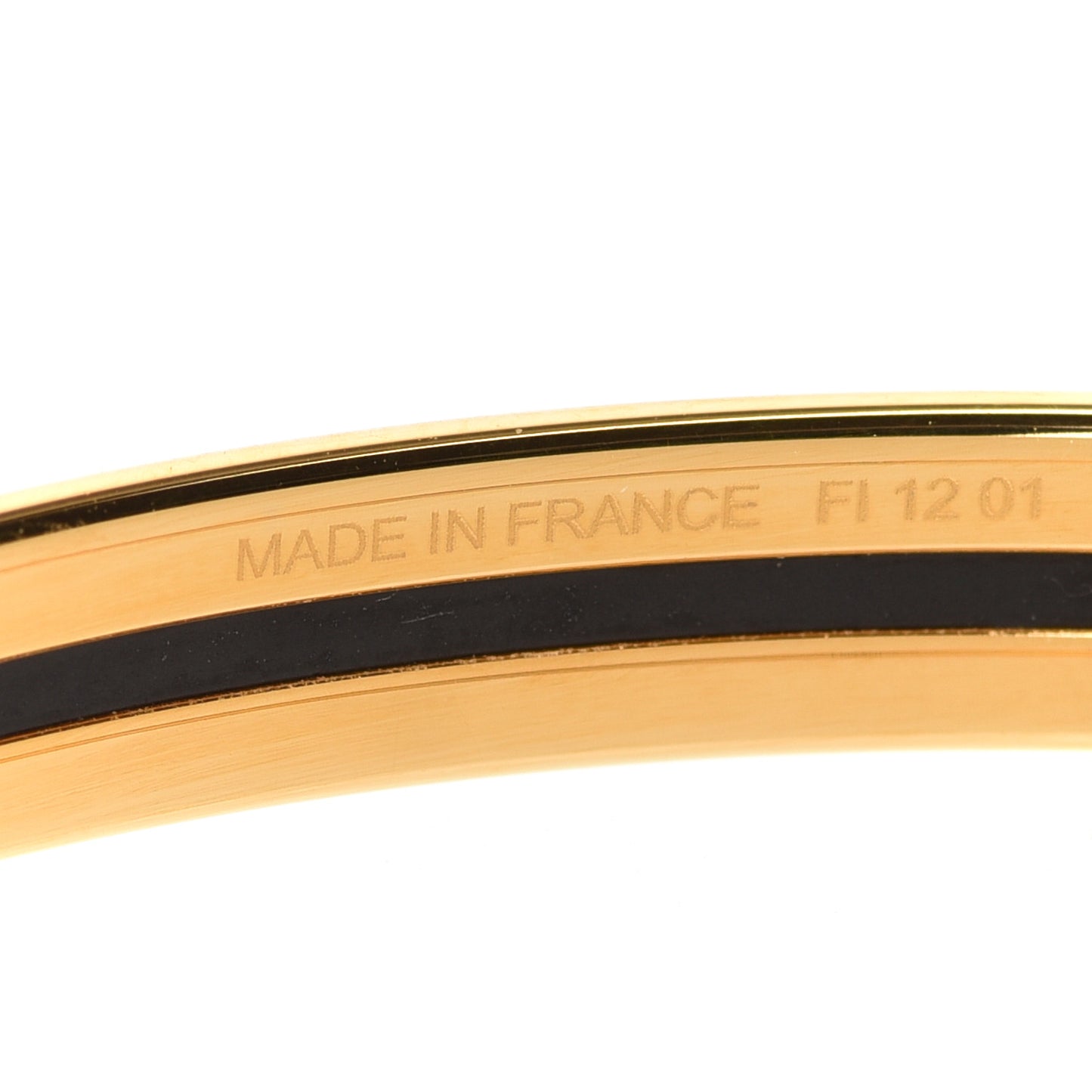 Enamel Printed Extra Narrow Bracelet 70 Rose