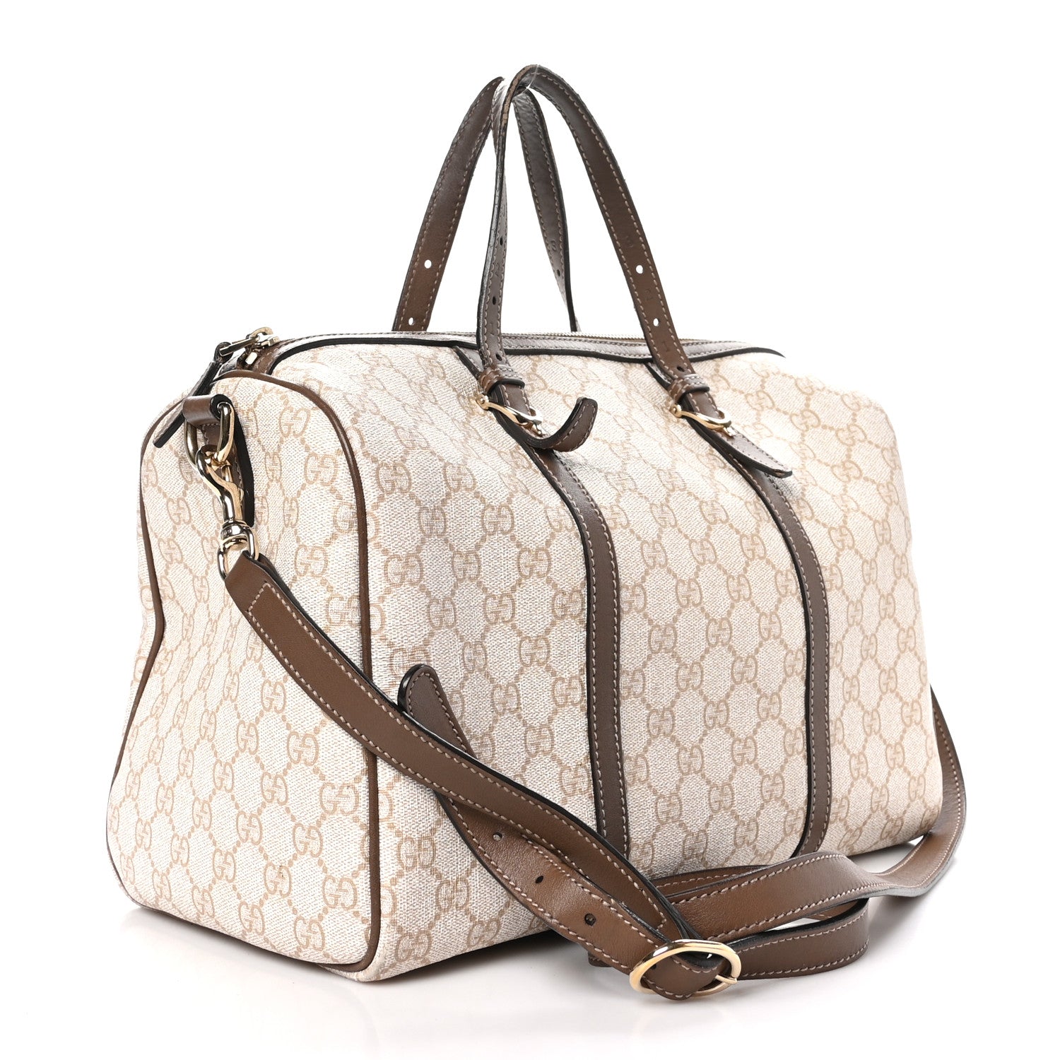 Gucci GG Plus Monogram Medium Joy Boston Tan 3 of 14