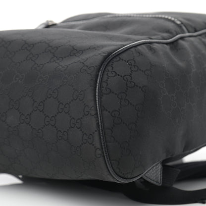 Gucci Nylon Monogram Slim Backpack Black 10 of 11