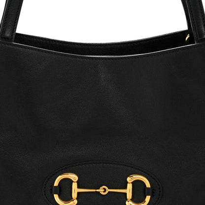 Gucci New Sakai Calfskin Lux Horsebit 1955 Tote Bag Black 8 of 13