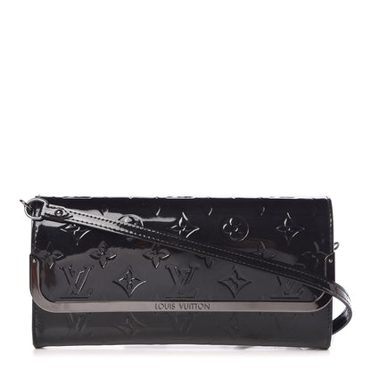 Louis Vuitton Vernis Rossmore MM Noir Magnetique 1 of 9