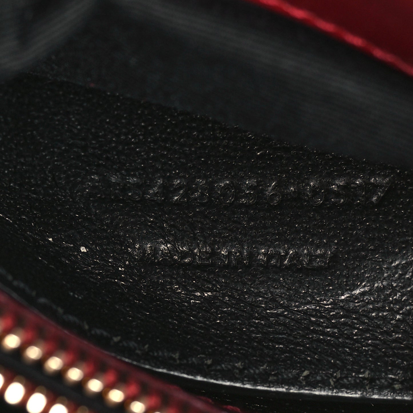 Calfskin Suede Matelasse Chevron Medium Monogram College Bag Burgundy