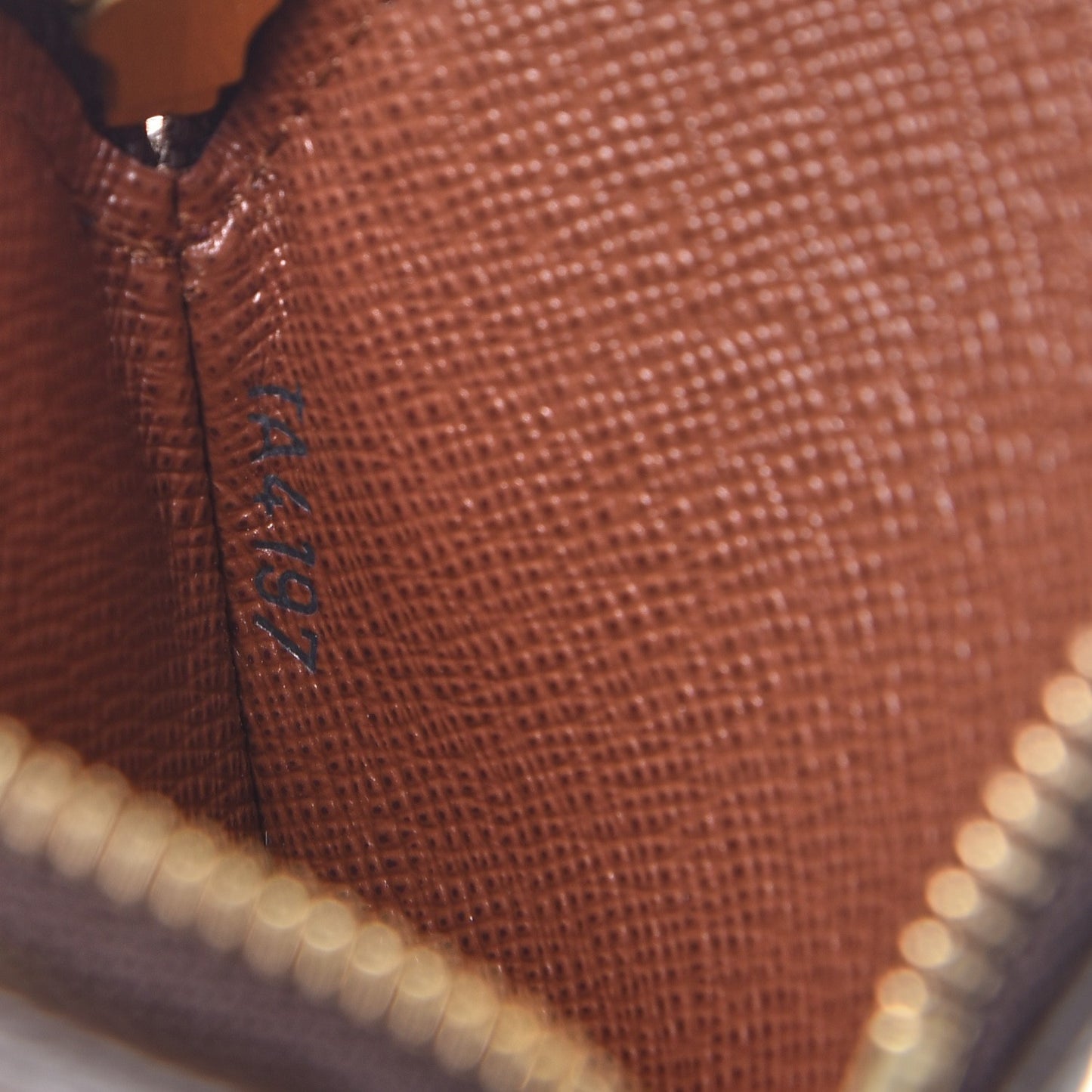 Monogram Round Coin Purse