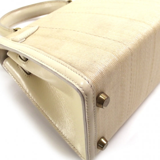 Hermes Toile Mini Kelly Tan 5 of 12
