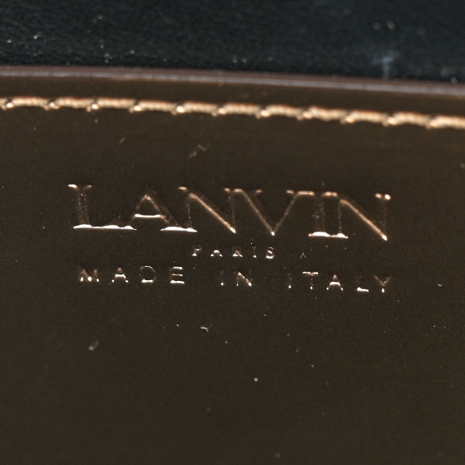 Lanvin Metallic Calfskin Concerto Bag Gold 6 of 9