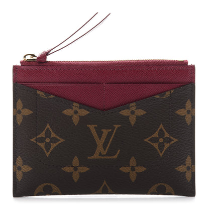 Louis Vuitton Monogram Zipped Card Holder Fuchsia 1 of 7