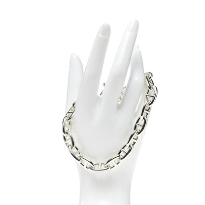 Hermes Sterling Silver GM Chaine D'Ancre Bracelet 2 of 5