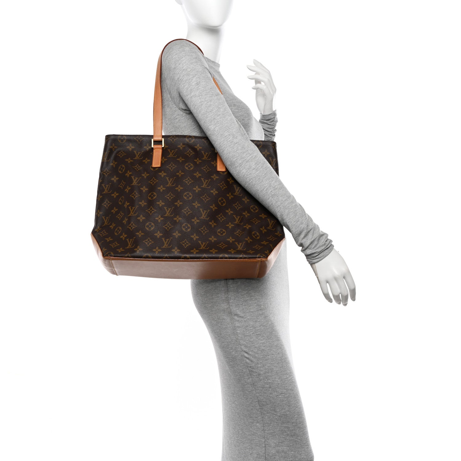 Louis Vuitton Monogram Cabas Mezzo 2 of 9