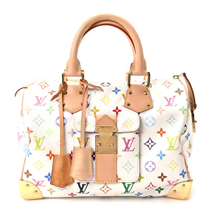 Louis Vuitton Monogram Multicolor Speedy 30 White 1 of 9